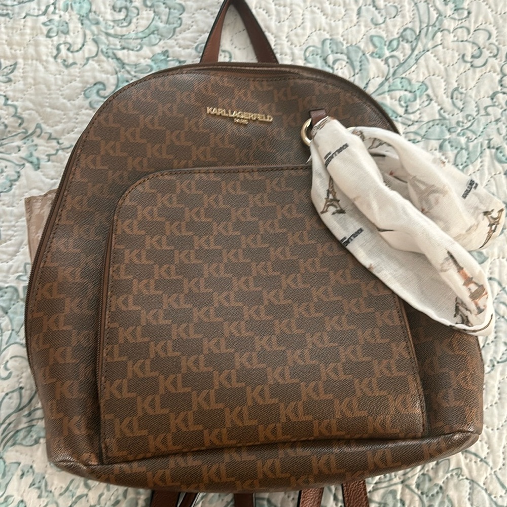 Karl lagerfield backpack / purse